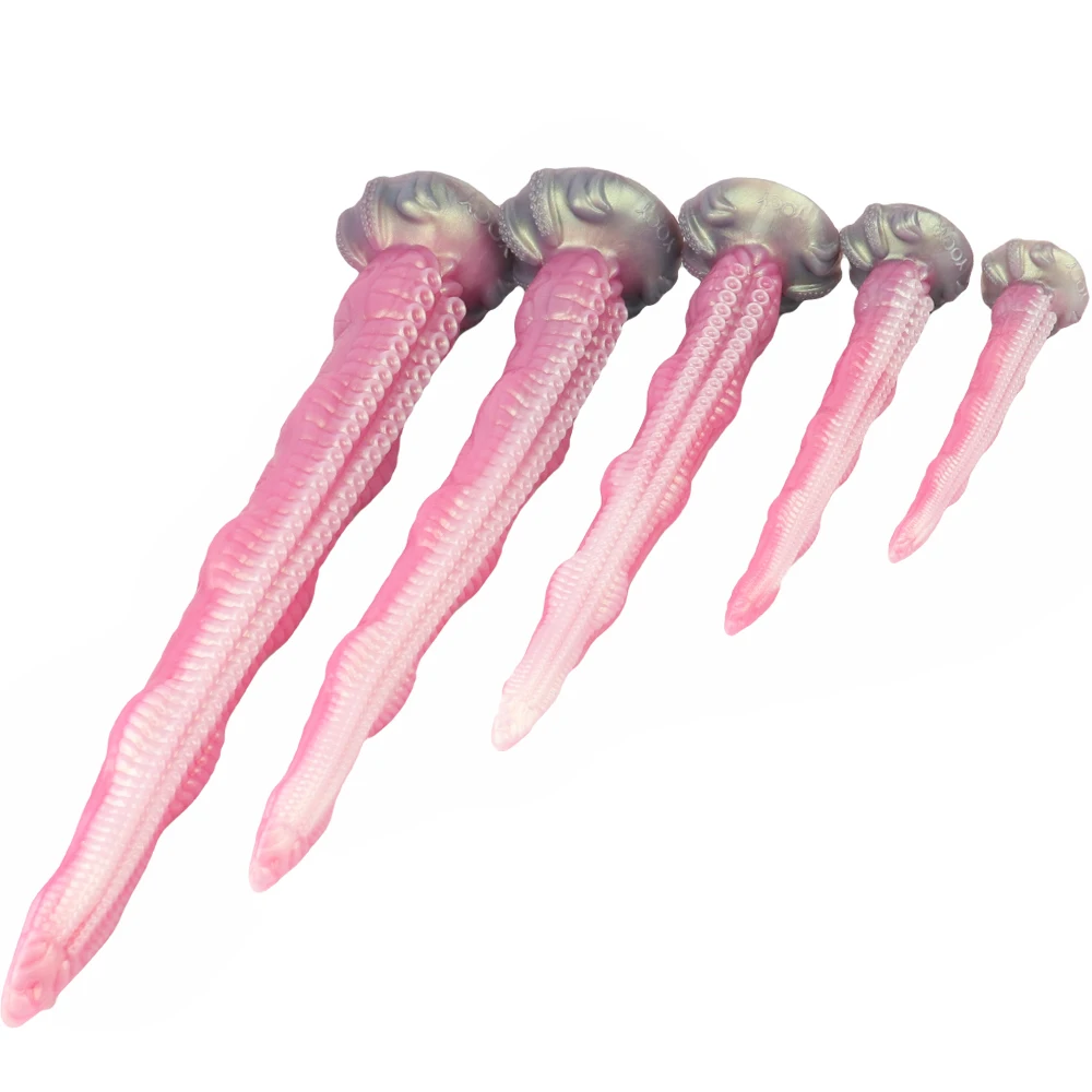 YOCY Huge Tentacle Anal Beads Dildo Soft Liquid Silicone Octopus Butt plug Fantasy Large Anal Dildos For Men Women Couples
