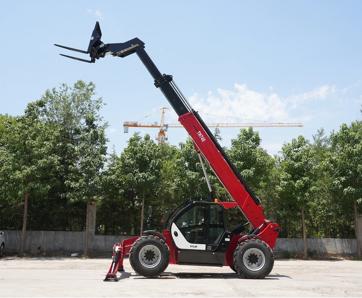 Boom Lifting height 7 /14/18 Meters 3.5 TONS 4 TON Telescopic Handler 3.0 Ton Telehandler Loader with ce standard
