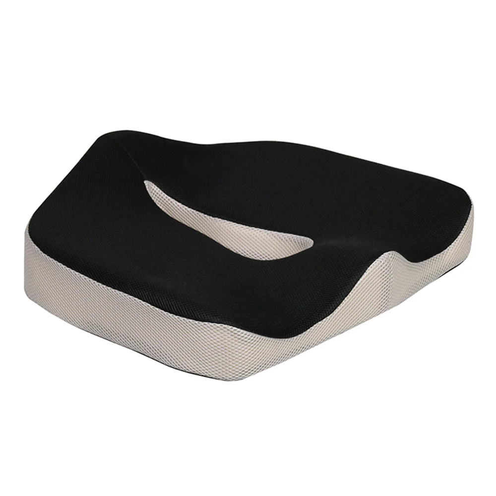 Removable Cover Driver Seat Cushion And Back Support Black Cute Universal Seat Cushions