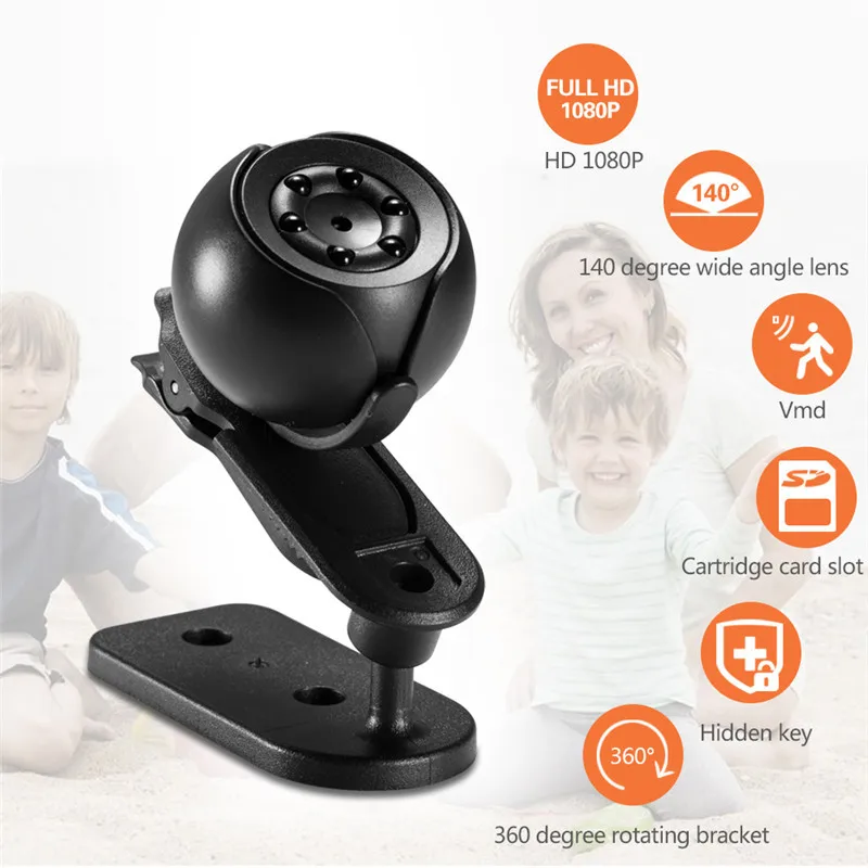 SQ6 HD 1080P wifi hidden camera spy cam outdoor sport portable action camera mini camcorders mini video wireless camera