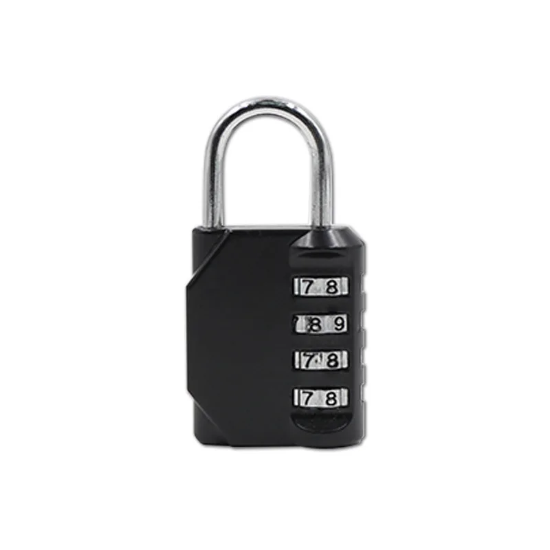 Amazon Hot Sale Combination Lock 4 Digit Outdoor Waterproof Padlock for School Gym Locker Sports Fence Toolbox Gate