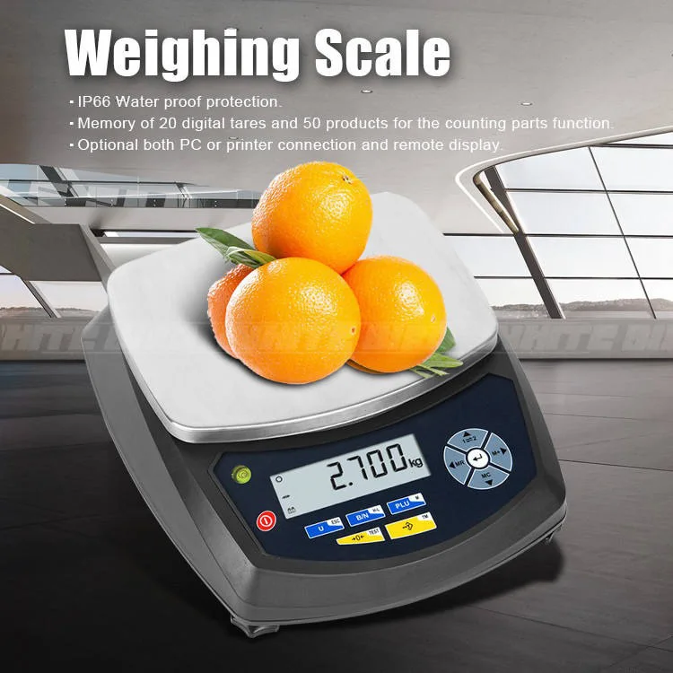 30kg/0.5g Intelligent ABS Plastic Laboratory Electronic Platform Scale Digital Weighing Kitchen 0.1g Battery/Manual/Electric