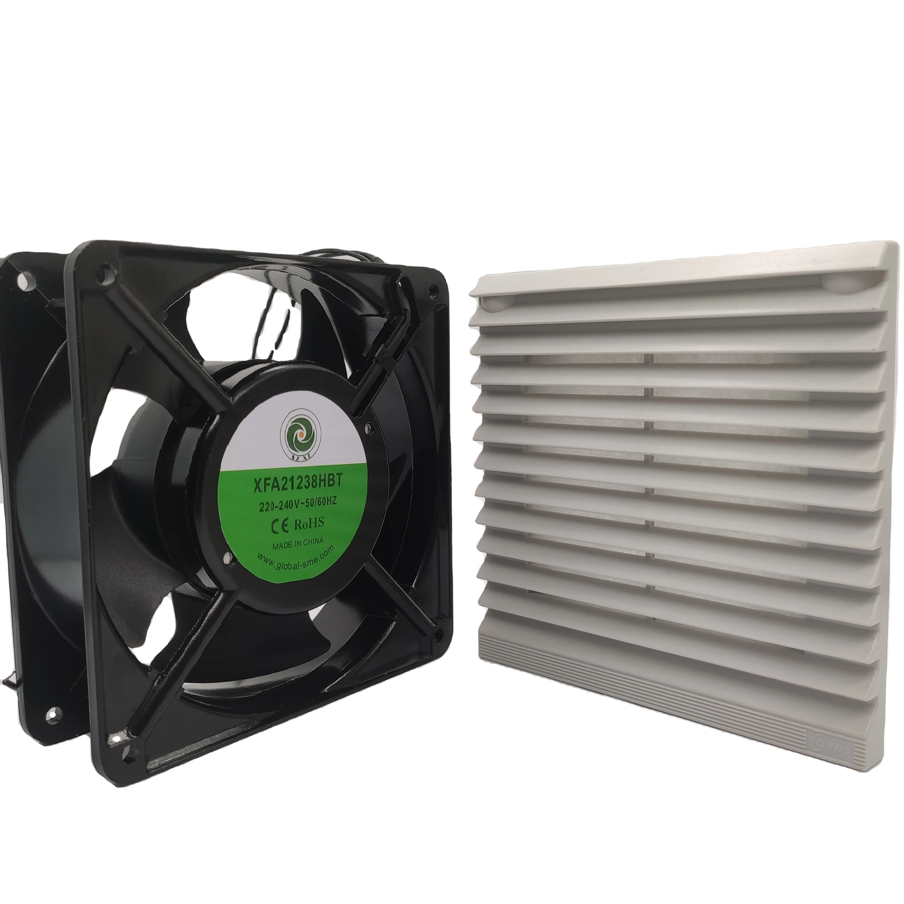 SZXF-805 254*254mm 220*220mm Cooling Fan Plastic Dustproof Filter Screen With Sealing Strip