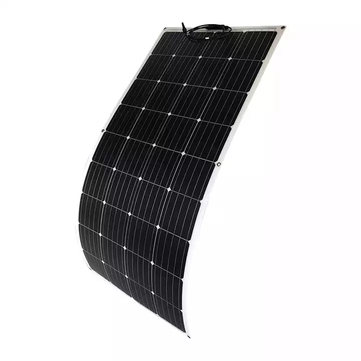 Hot Sale 160W 18V Flexible Photovoltaic Panels Flexible Solar Panels for Marine Vehicles Emergency Power Supply