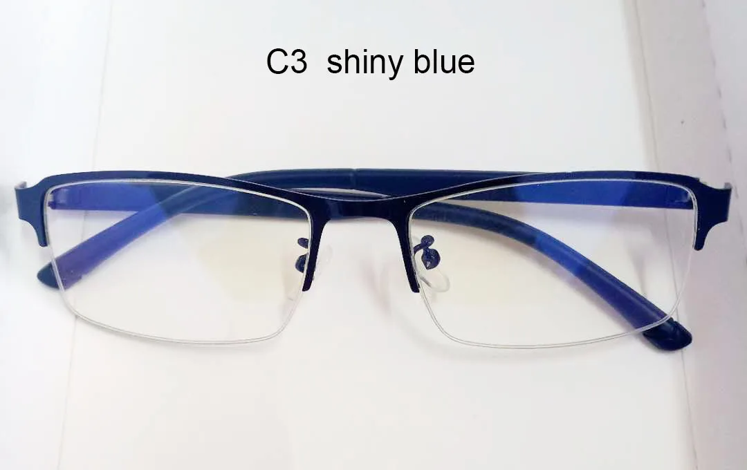 R94 cheap stainless steel reading glasses/ presbyopia glasses blue light blacking eyewear/anti-blue ray reading eyewear