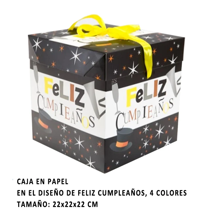 Wholesale birthday party three-dimensional practical gift box surprise internet celebrity birthday gift packaging empty box