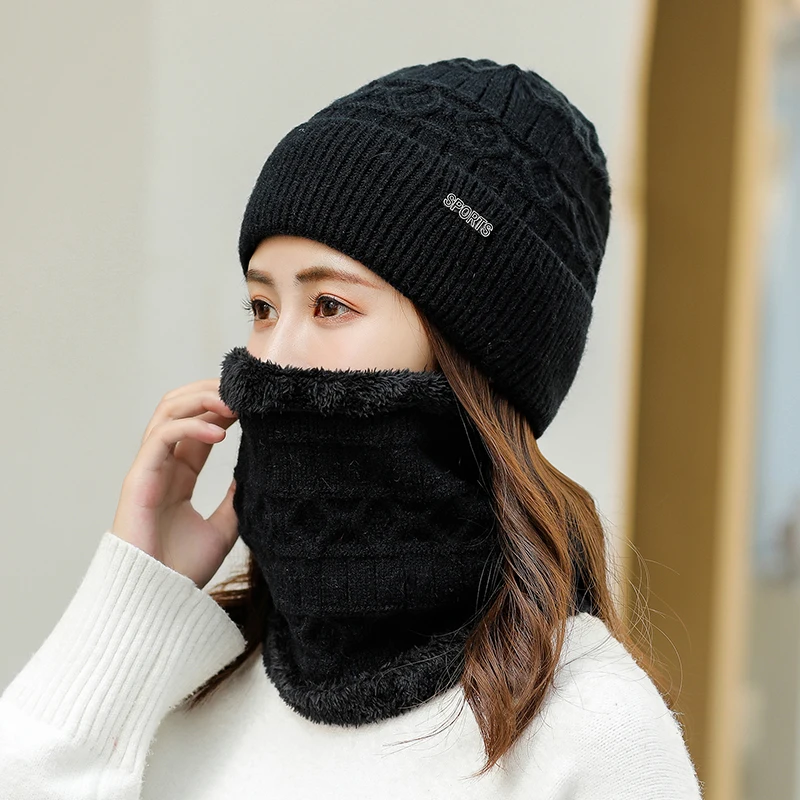 New Model Autumn Winter Keep Warm Adult Hat Fashion Women Winter Knitted Hat For Women