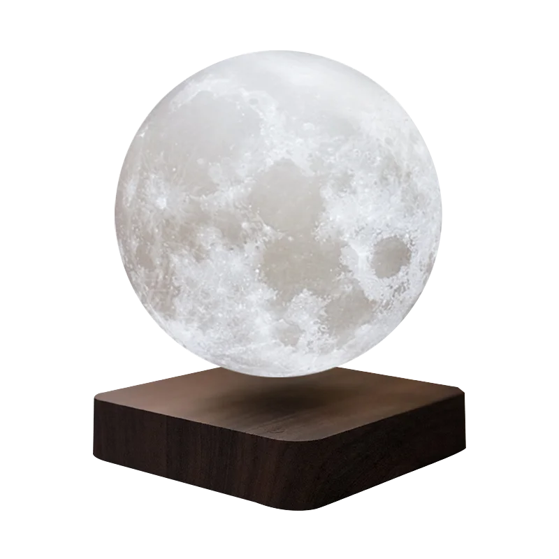 Kinglobe Modern Art Style Floating Floor Table Lamp New Lunar Light for Home Decoration Unique Gifts with Globes for Wall Usage