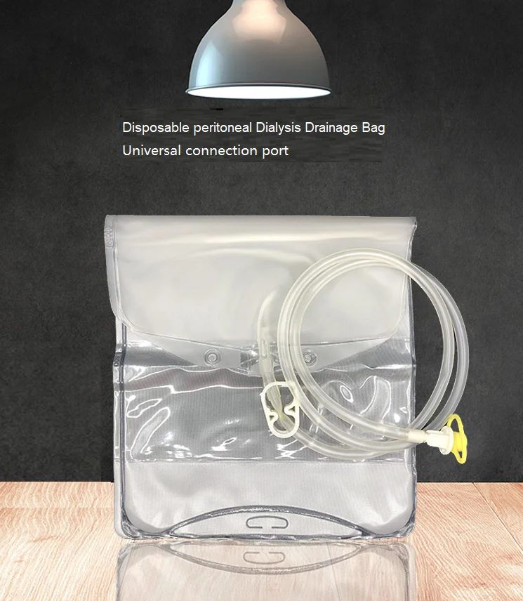 Disposable peritoneal dialysis drainage bag CAPD bag