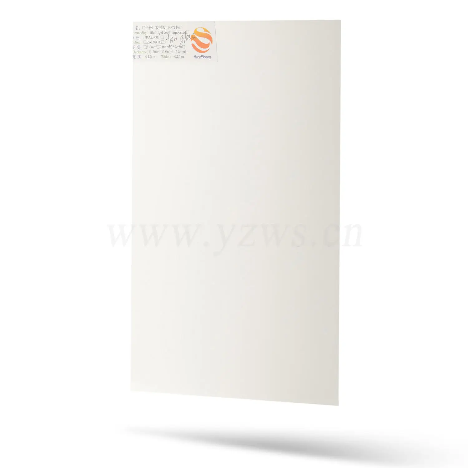 High glossy surface  gel coat Frp  wall panel for RV/ camper/ car trailer