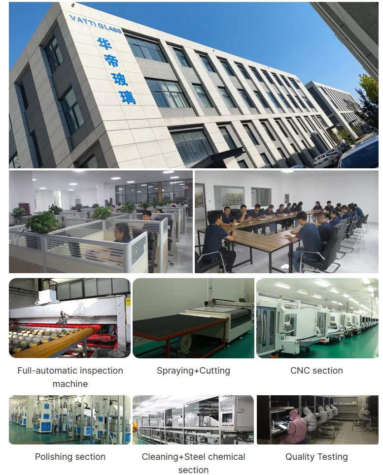 heat resistant sight window glass discs tempered borosilicate glass plate