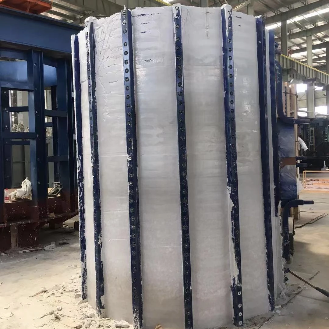 COIL-CRETE 390 castable manufacturer coil cement coil grout material (white)  for coreless induction furnace steel melting refra