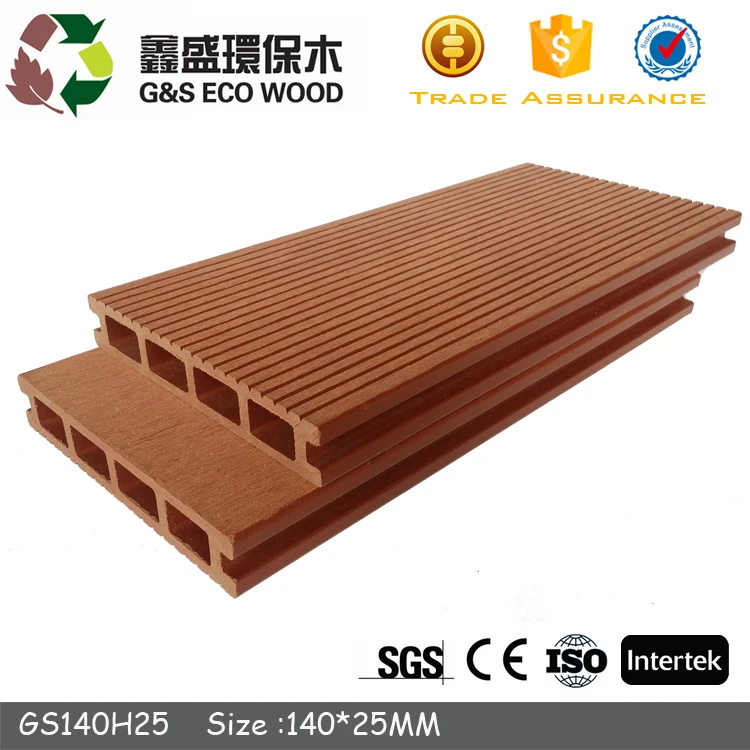 Outdoor terrace anti-slip wpc board waterproof composite wpc flooring