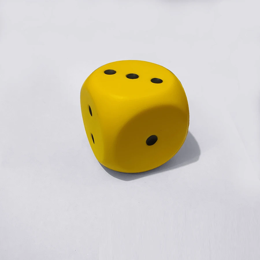 Pu Foam Exercise Dice Custom Logo Dice Anti Stress Game Cube Fitness Dice Custom Decompressionf toys