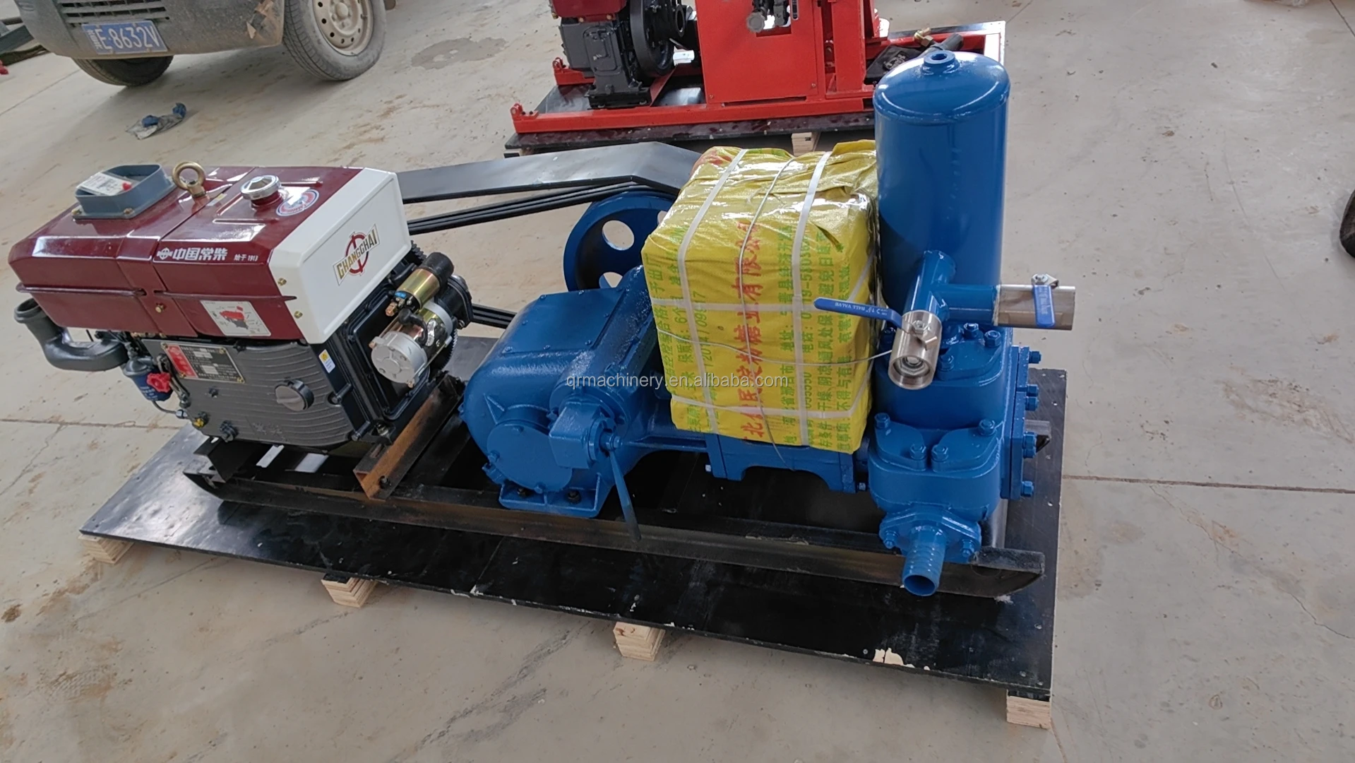Diesel Hydraulic Core Drilling Rig Diesel Drilling Equipment Drilling Rig 50m depth