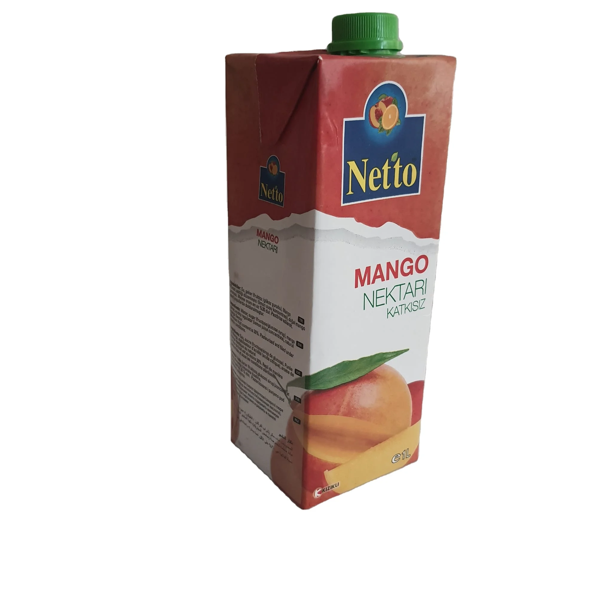 Нектар манго NETTO фруктовый сок в асептической упаковке 1000 мл