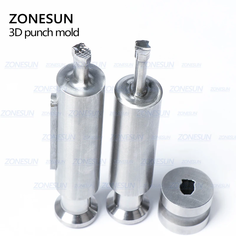 Ротационный пресс для таблеток ZONESUN Bomb, штамповочный пресс для леденцов, штамповочный набор с логотипом под заказ, штамповочный пресс для таблеток, машина для таблеток TDP