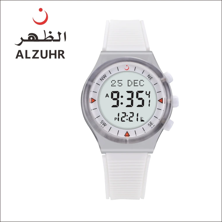Alfajr Muslim Azan модные спортивные лучшие часы Молитвенное направление Многофункциональный Специальный дизайн водонепроницаемый ALZUHR516