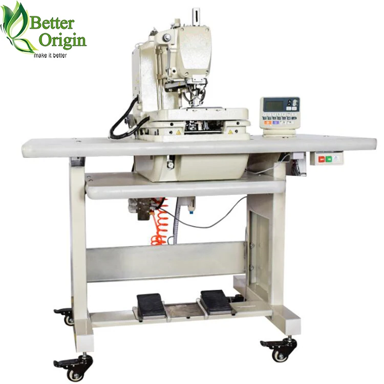 Factory price industrial direct drive flat head buttonhole machine