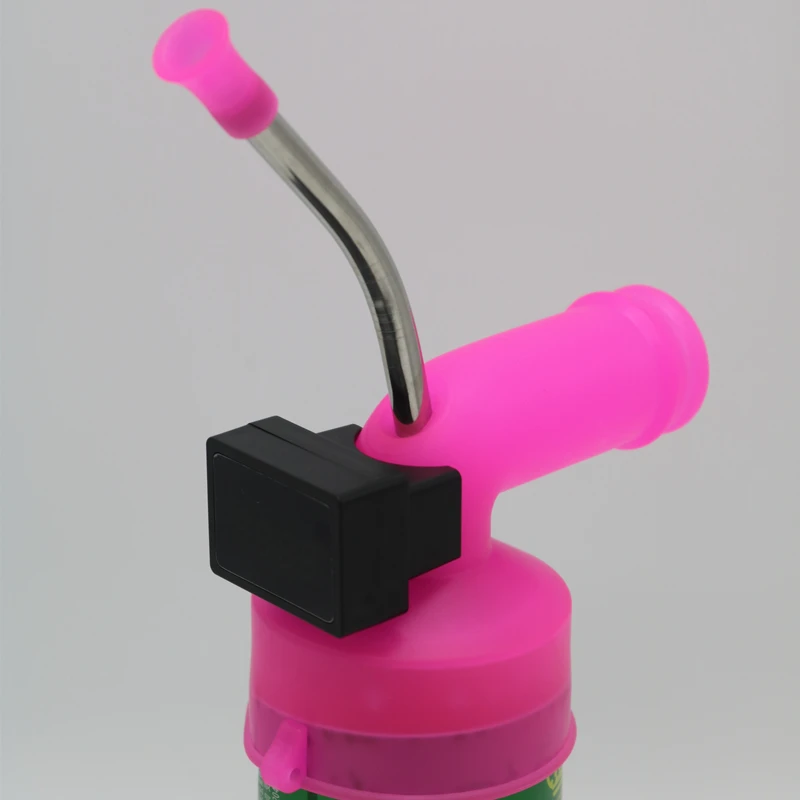 Wine accessories Hot sale Christmas Can beer snorkel with timer for Party