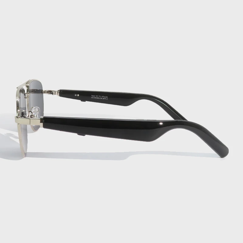 Hot Selling Outdoor Cycling Sports Glasses Wireless Headphones With Microphone Smart Bluetooth Headphones Smart sunglasses 2024