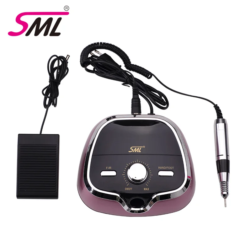 SML distributor electric nail drill art tool 35000rpm 5 in 1 nail drilling machine drill manicure