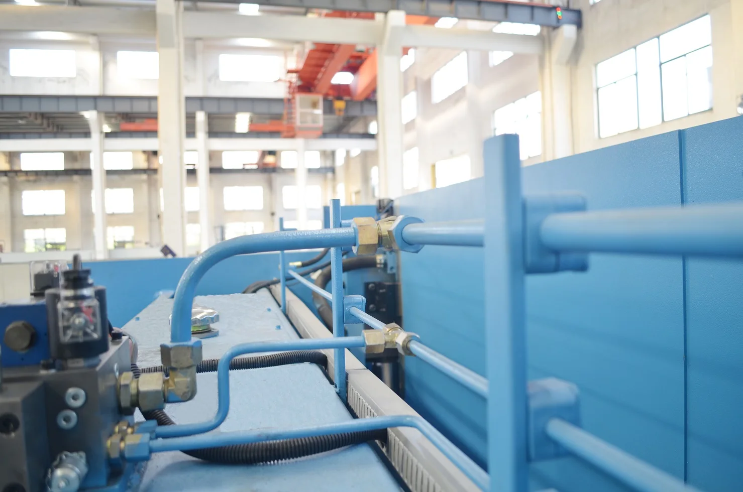 
sheet metal hydraulic break forming press brake machinery with delem cybelec estun 