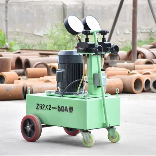 China supplier 3kw 4kw double plunger oil pump hydraulic piston pump 220v 380v electric hydraulic power pack
