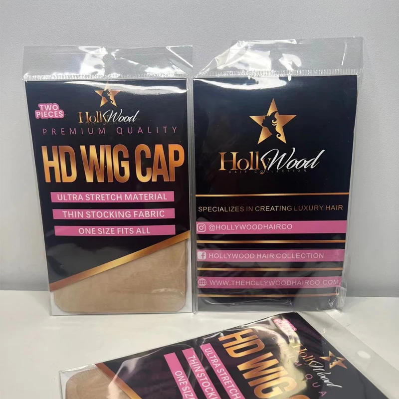 Custom Super Ultra Invisible Ventilated Thin Sheer Net Stocking Hd Wig Caps for Making Wigs Hair Extension Tools