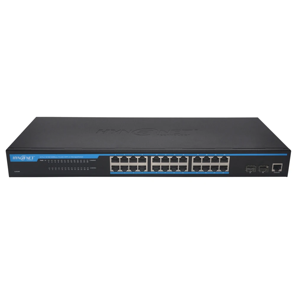 24 port gigabit L3 managed 10gb Uplink Ethernet switch