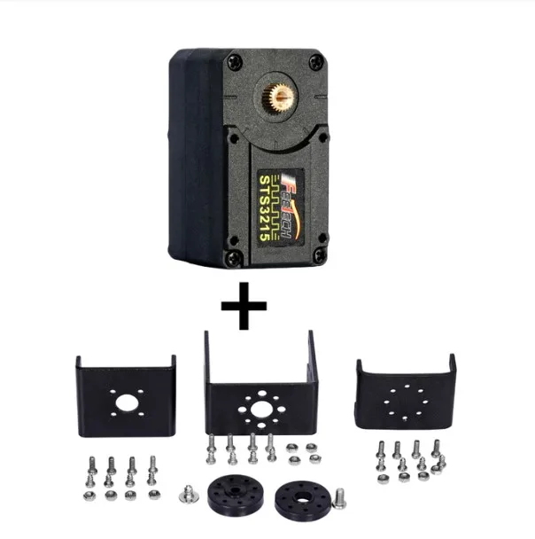 feetech servo 12V 30KG TTL Programable Smart Robot Servo Actuator For RC Ardunio Remote Toy Robot STS3215