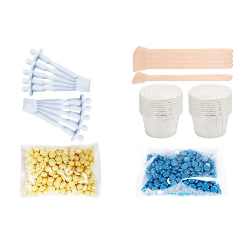 
Portable 140g Painless Nose Hair Removal Wax Kit Men Nasal Waxing Nose Hair Wax Pearl Bean Set-lip hair And Eyebrow 