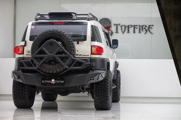 
Topfire Best Selling FJ Accessories Marauder Rear Bumper For Toyota FJ Cruiser 