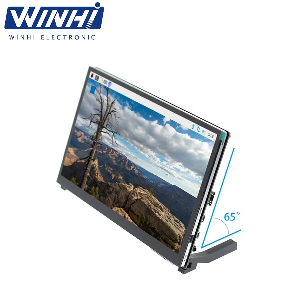 7 Inch IPS/TN 1024*600 Advertising LCD Screen Display mini PC Capacitive Touch Monitor HD Module with AIDA64 Raspberry Pi 4 3B+