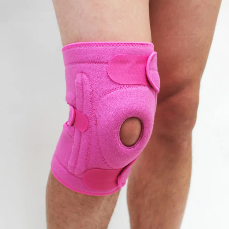 New Design Protection Adjustable  Knee Brace Wrap Support Neoprene Fitness Safety Knee  Pads For Pain