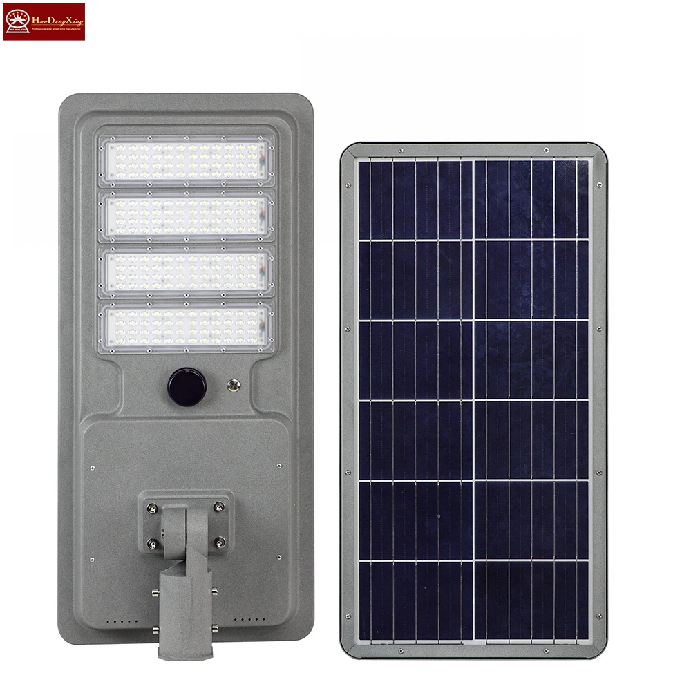 Wholesale Price New Design Energy Saving LED Solar Street Light 100W 150W 200W Aluminum SMD3535 Outdoor Waterproof White Battery