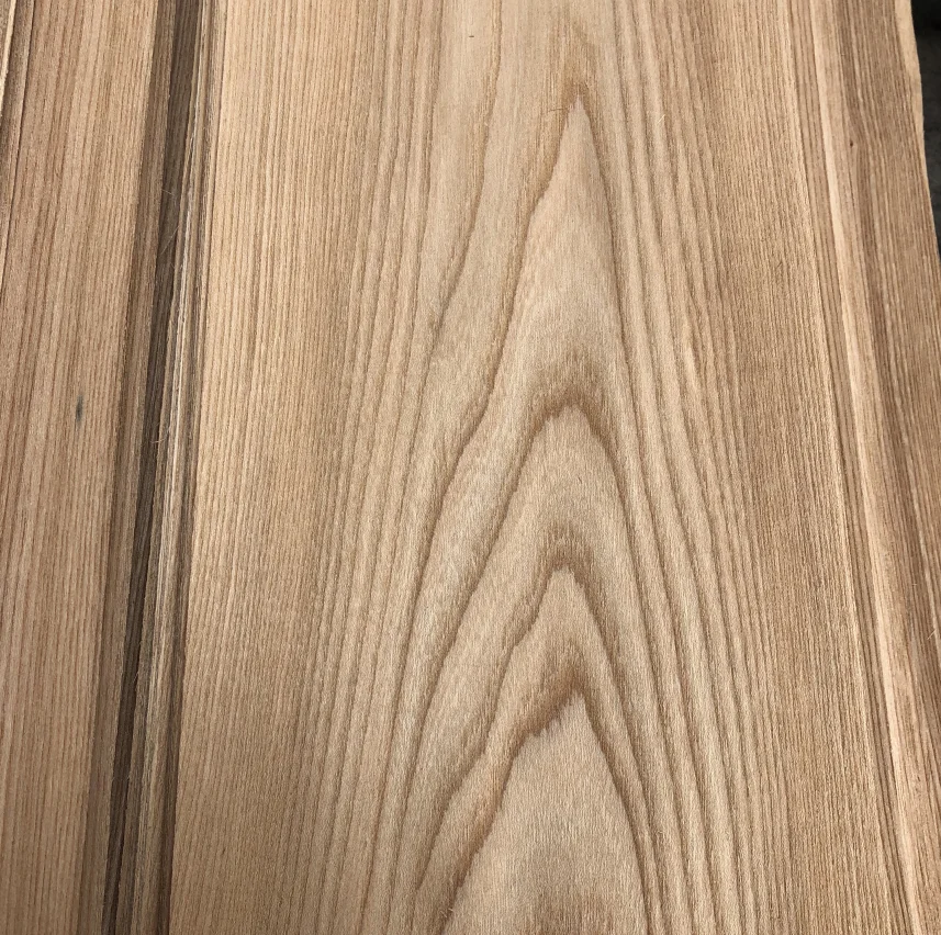 OEM high quality natural wood veneer rotary cut decoration veneer mountain grain straight grain Elm veneer for furniture