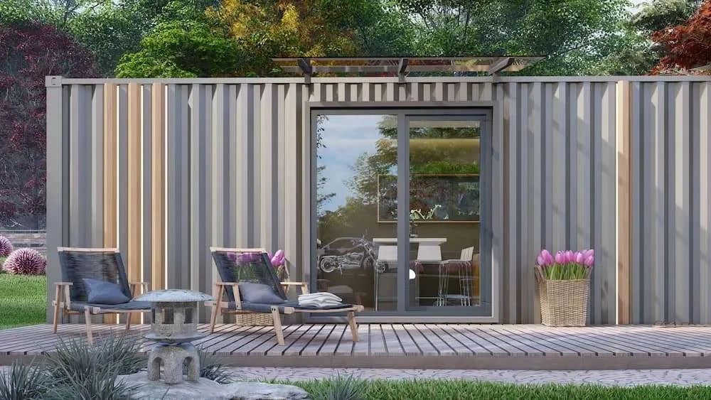 Luxury prefab modular foldable house expandable container prefabricated prefab container homes with toilet bathroom kitchen