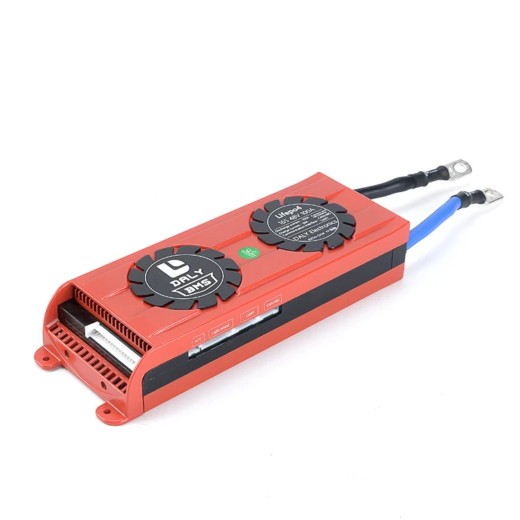 Smart Bms Lifepo4 Lto 3s 4s 13s 16s 32s 12v 36v 48v 60v 72v 80a 100a 200a Lithium Battery Bms With Fan