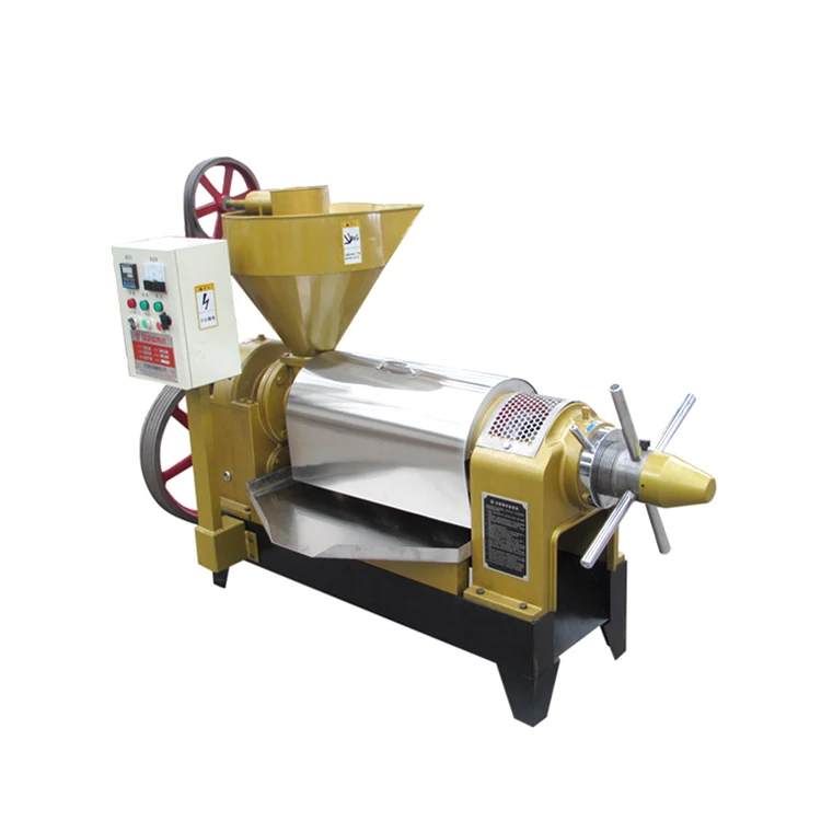 The most popular design mini screw oil press in carbon steel