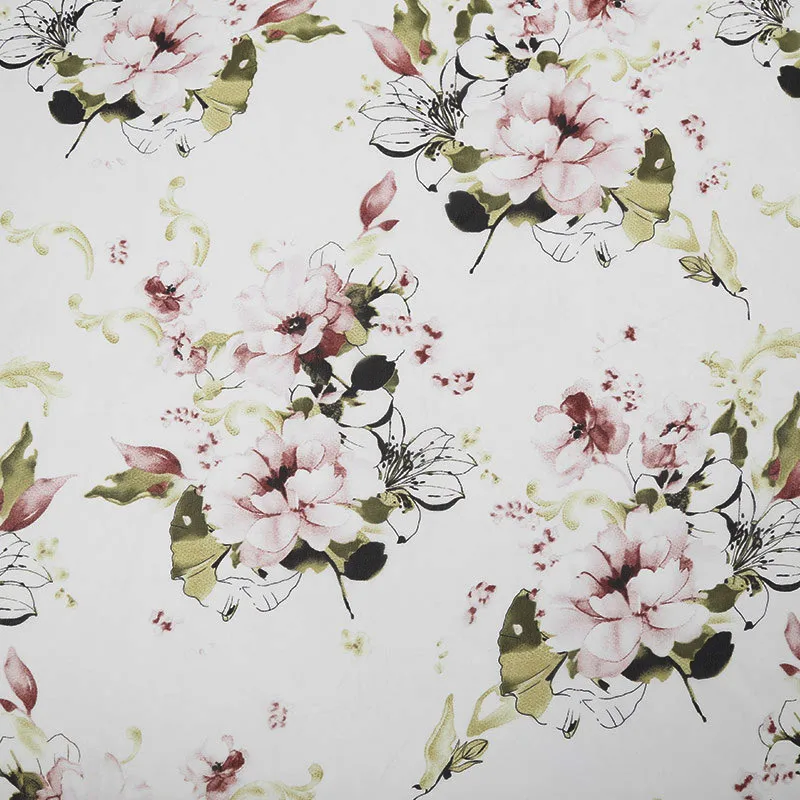 100%polyester chiffon multi-color chiffon printed fabric