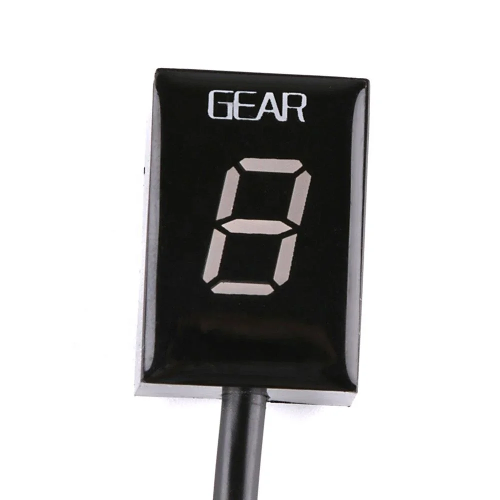 Motorcycle 6 Levels Speedometer Gear Display Indicator Ecu Plug Mount for Aprilla RSV4 Mille RS125 SL1000 Caponord 1000