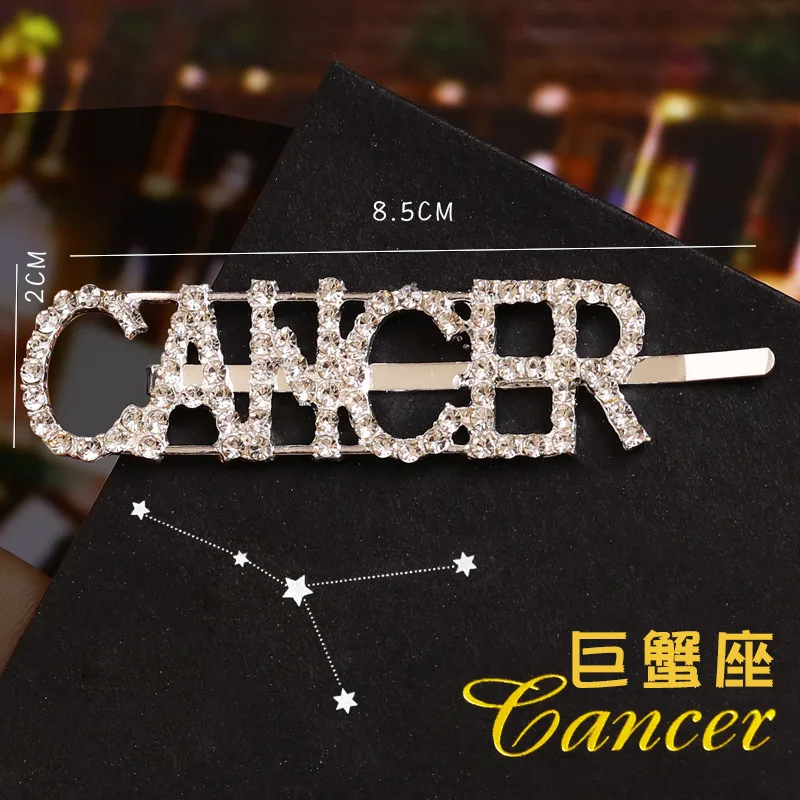 Low MOQ Sample Free hair accessories Gold and Silver Rhinestone Clip red clips