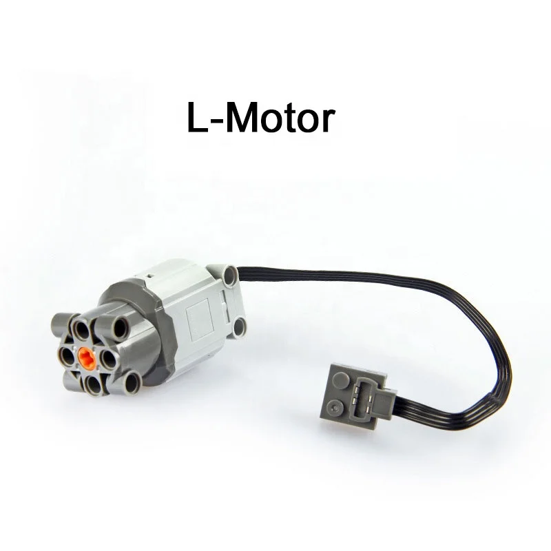 L-motor Technic motor parts compatible for legoeds multi power functions tool servo train electric L-motor PF model sets
