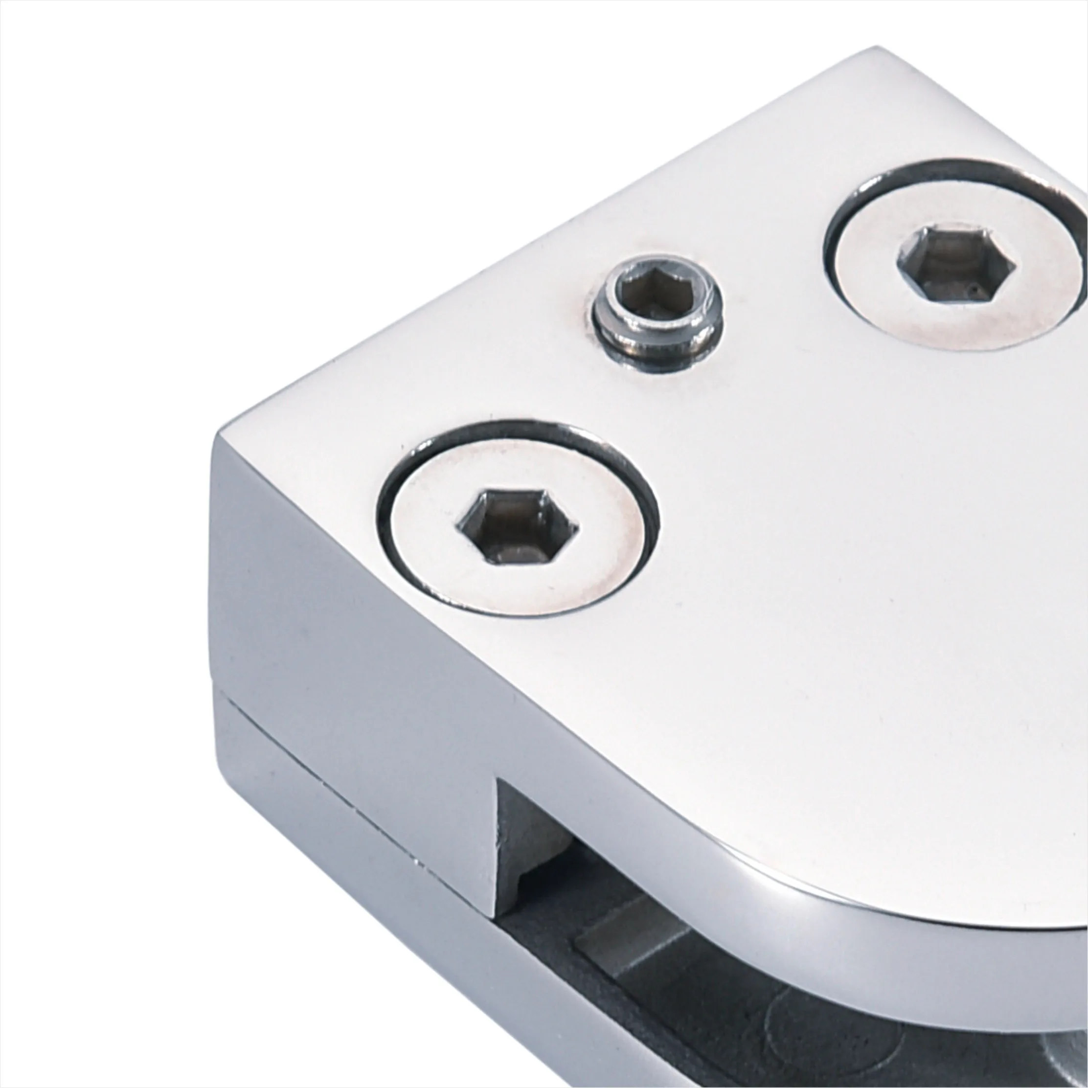 Made in China manufacturer 304 stainless steel handrail glass clamp