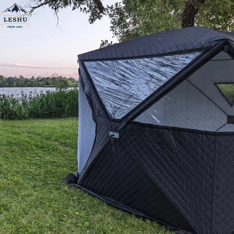 Double Wide1 Person Portable Homecube1.9M folding sauna Tent With Stove