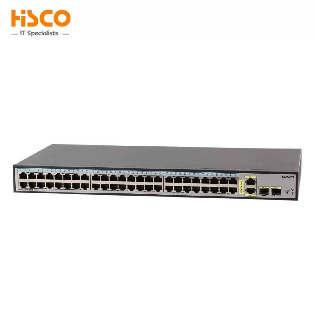 Оригинальный S5700-52X-PWR-LI-AC 02354218 для Huawei S5700-LI серии PoE коммутатор 48 x + 10/100/1000BASE-T порта 4 110GE программирования в производственных условиях порт