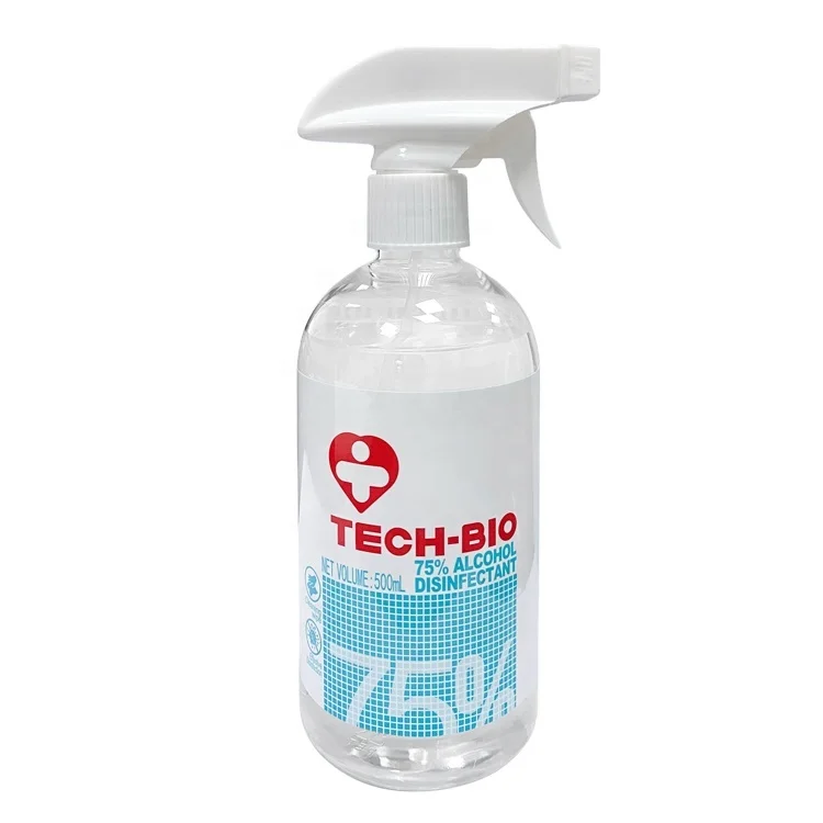 Antiseptic  Alcohol 75% alcohol disinfectant spray  Medical Grade  Antibacterial 99.9% rate 500 ml Portable