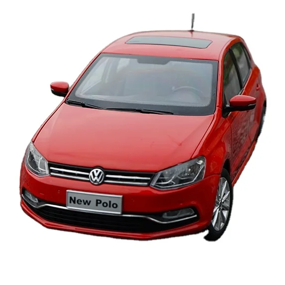 NEW POLO 2016 1:18 Luxury Limousine Diecast Model Car Vehicle Model for Collection and Gift