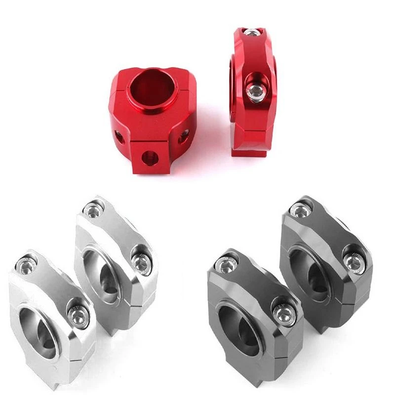 Manufacturer Motorcycle Performance Parts CNC Machined Aluminum Alloy 22mm Bar Mount Handlebar Clamp For Universal Motorcycle
